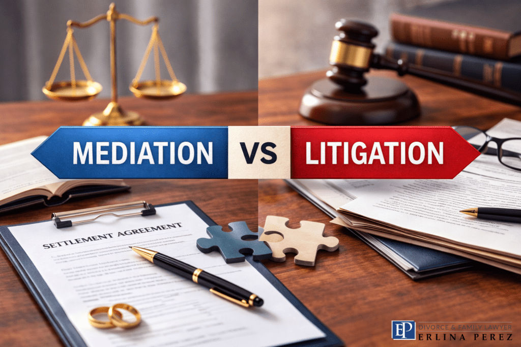 mediation vs litigation